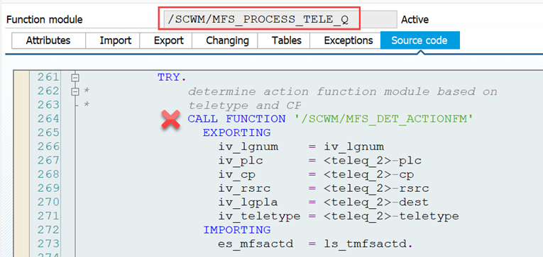 SAP EWM MFS identification point_11